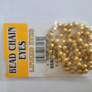 Wapsi Bead Chain Eyes (Gold)