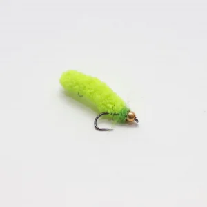 WWFW - Chartreuse Mop Fly ( tungsten bead)