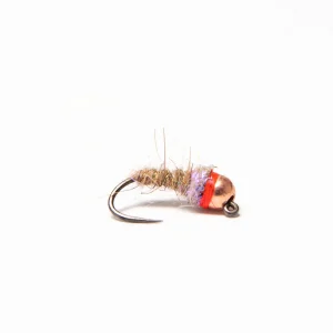 WWFW -  Hare's Ear Nymph -  Jig - Barbless (copper tungsten bead)