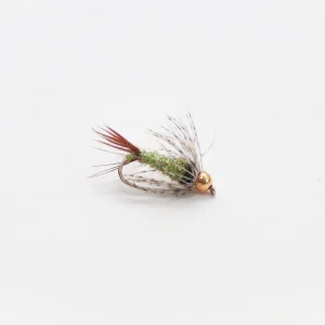 WWFW -  Soft Hackle Nymph / Olive (tungsten bead)