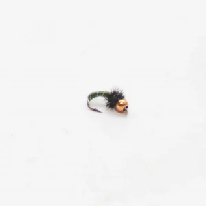 WWFW - Zebra Midge / Olive (tungsten bead)