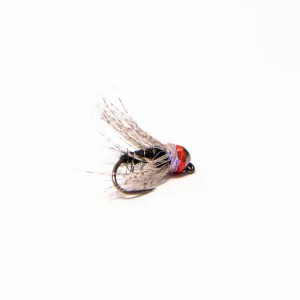 WWFW - Soft Hackle Euro Nymph / Black - Jig (black tungsten bead)
