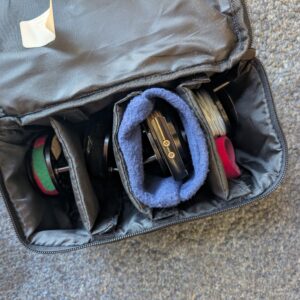 WWFW - Four (4) Reel Soft Case / Zipper - Black