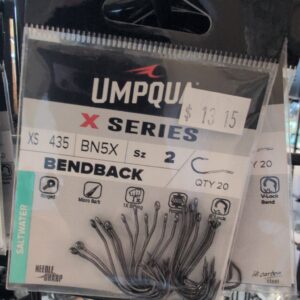 Umpqua  XS435 (BN5X) Bendback Hooks