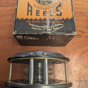 WWFW - Super Condex / 3 1/2” Fly Reel - VG Condition in J.W. Young Box w/ Spare Spool