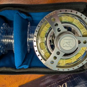 WWFW - Hardy "Demon 3/4/5" 3000 Fly Reel - Cassette w/ 2 Spare Spools .. Mint in Case / Box with Paperwork