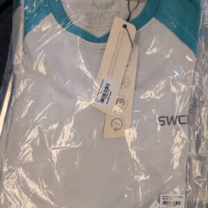SWC / Skinny Water Culture - Clearwater Raglan Long Sleeve ( Nimbus Cloud & Tile Blue ) - Very Limited Quantities