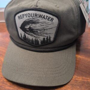 WWFW - Rep Your Water "Intruder" Hat  - Green / Snapback