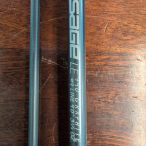 WWFW - Sage LE (Launch Edition)  Fly Rod / 9' - 4wt - 2pcs