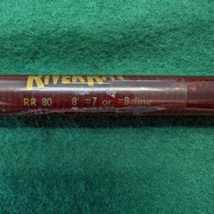 WWFW - Vince Cummings " RiverRat"  - RR 80  / 8 = 7 or 8 line